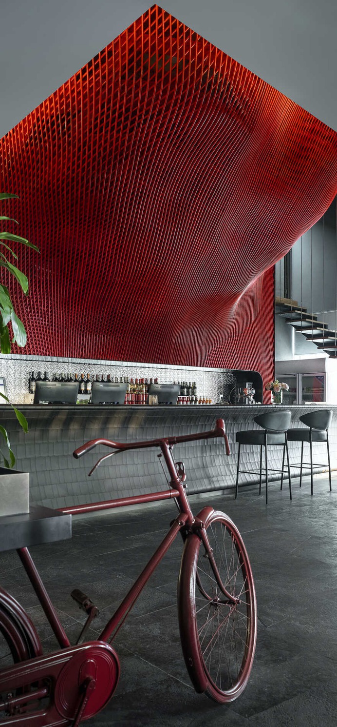 bar interiors / IN.X - Interior Architect Wu Wei