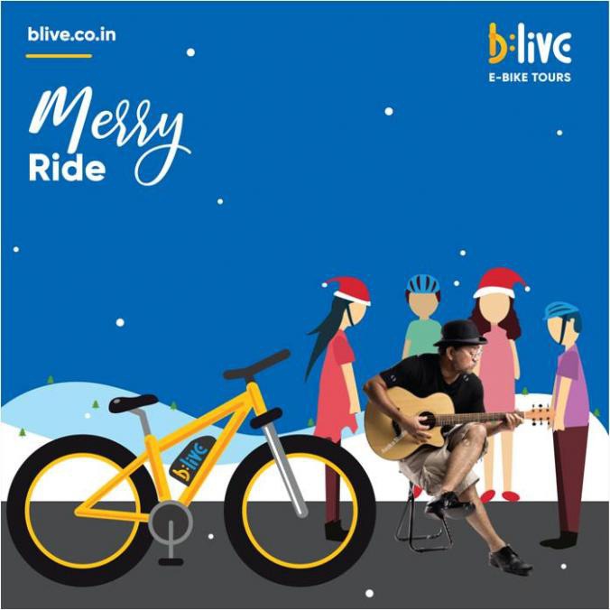 See an unseen side of Goan Christmas on smart and savvy Electric Bikes. From homemade desserts to Christmas Carols, our specially curated B:Live Merry Ride, has it all. To book B:Live Merry Rides, call or WhatsApp at