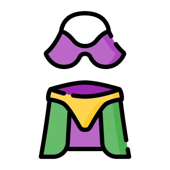 See more icon inspiration related to birthday and party, femenine, carnival, costume, fashion, clothes and party on Flaticon.