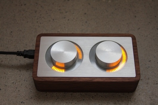 arc-front.jpg 1200×800 pixels #controller #arc #design #wood #machined #metal #led #electronic