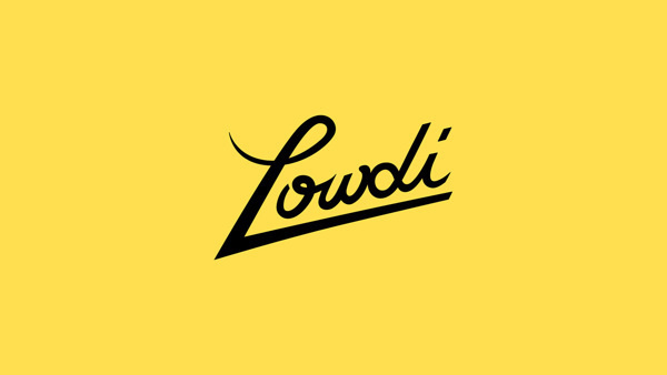 A box called Lowdi #type #retro #vintage #logo