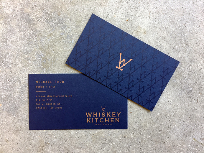 Whiskey Kitchen Business Card - Paul Tuorto