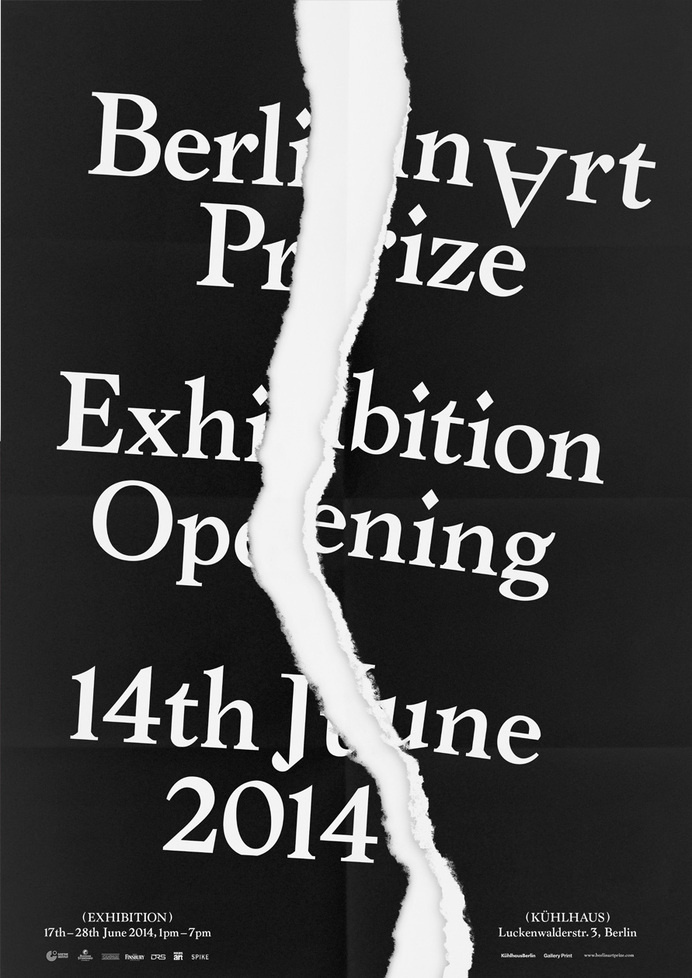HelloMe_BerlinArtPrize_Poster_Opening_01 #print #poster