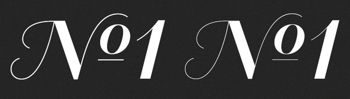 Village: Domaine Sans Display #type #numerals #italics #typeface