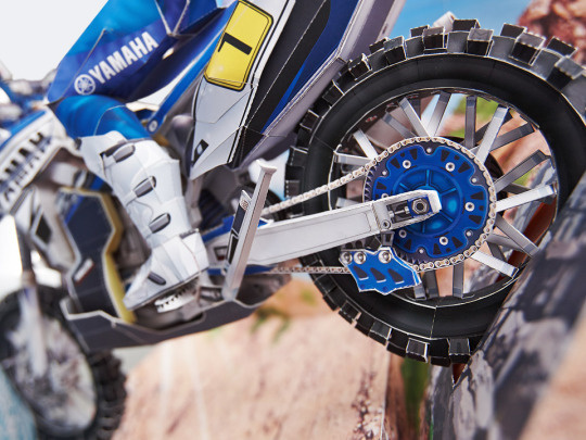 Yamaha YZ450F papercraft