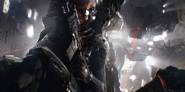 ks by maciej #futuristic #fi #sci #gear #digital #concept #art #metal