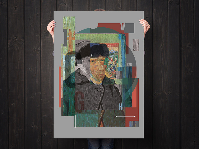Vincent van Gogh by Dilk | Flickr - Photo Sharing! #gogh #van #flickr #dilk #dilkone #poster #vincent