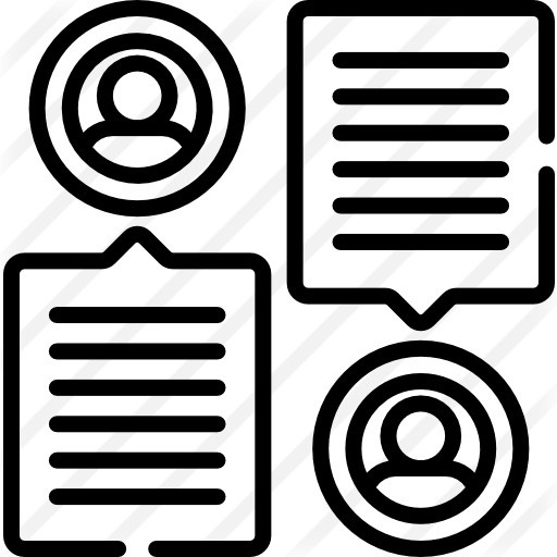 See more icon inspiration related to support, chat, conversation, communications, user, speech bubble, information, person and people on Flaticon.