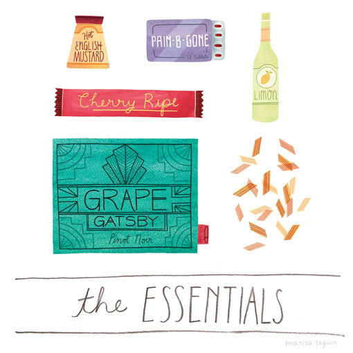 MarisaSeguin_TheEssentials_01 #illustration #food