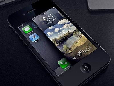 Dribbble - fold to unlock ios style by Anton Kudin #iphone #ios #maps #slider
