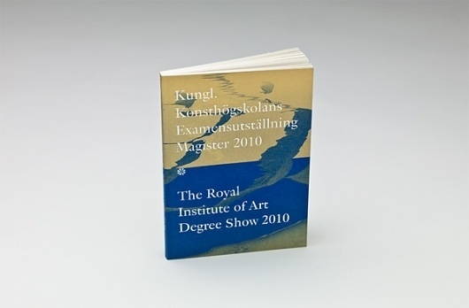 The Swedish Royal Institute of Art Degree Show Catalogue - FPO: For Print Only #technique #print #iris #covers #unique #metallic