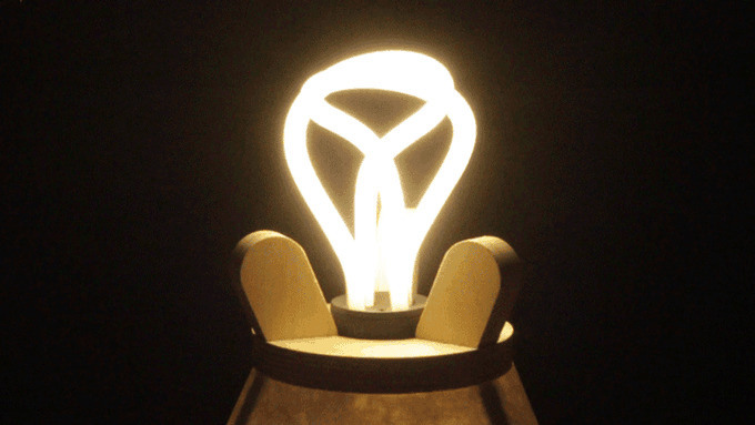 Lavu lamp inspired by Lavvu tent used by the Sami People of Northern Scandinavia