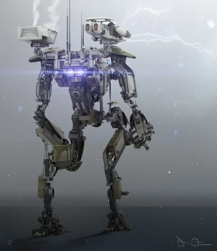 Sci-Fi Digital Illustrations by Patrick A Razo