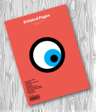 Printed Pages woodgrain, itsnicethat #magazine