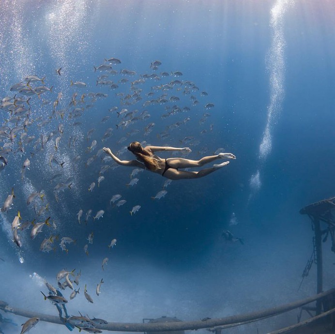 Handsome Underwater Photography by Jason Washington