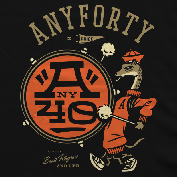 AnyForty Mascot #mascot #character #tshirt