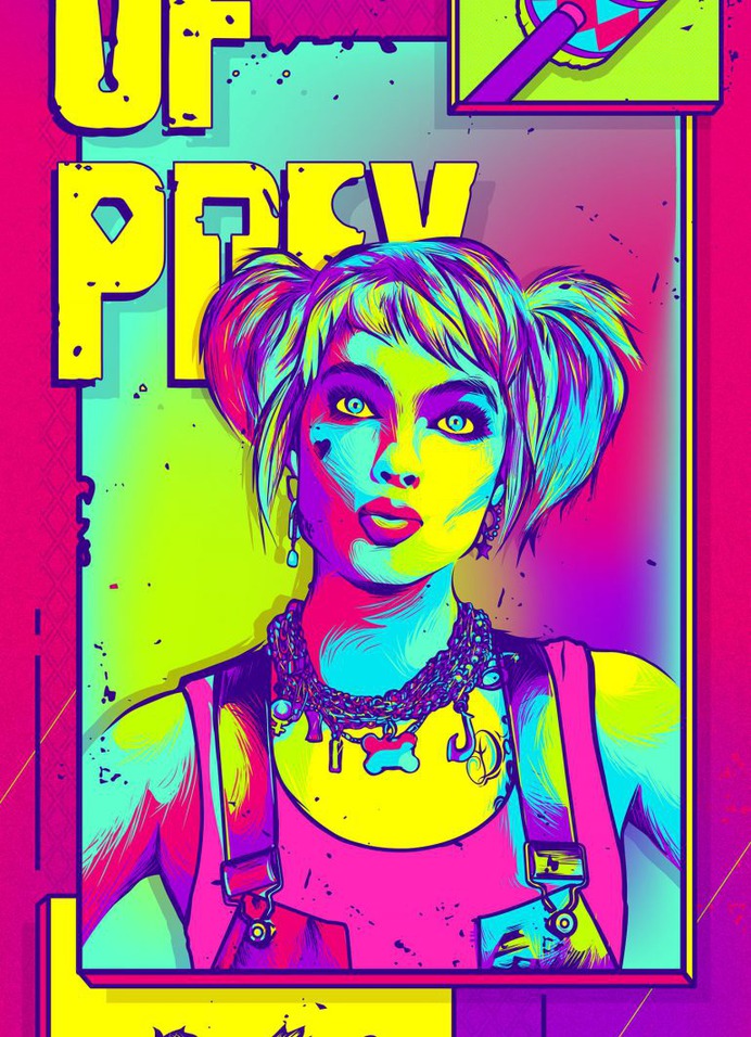 Harley Quinn – Birds of Prey Illustration
