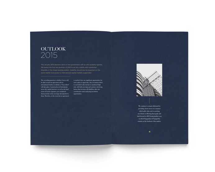 Brochure design idea #334: Papapolitis Brochure by