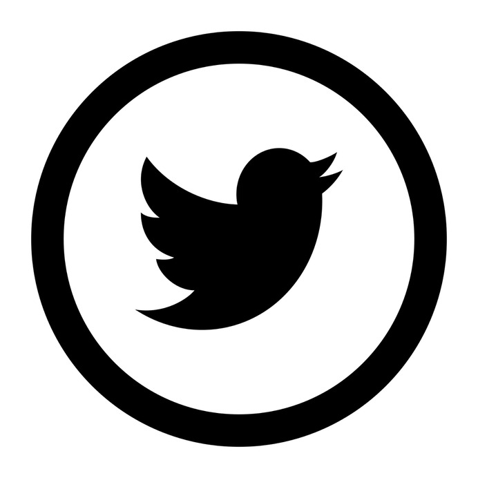 See more icon inspiration related to twitter, social, button, symbol, circle, metrize, circular, logotype and logo on Flaticon.