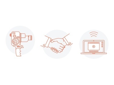 Bokeh Icon Illustrations #cinematography #illustration #icons #film