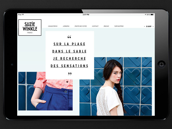 Suzie Winkle Re-branding #content #winkle #branding #lab #indentity #jade #design #cdlab #cordier #sonia #laurie #boisson #fashion #logo #gusta #dezyderiusz #suzie