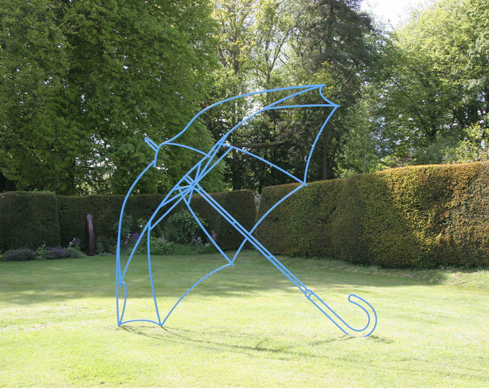 #umbrella #sculpture #outdoor #perspective