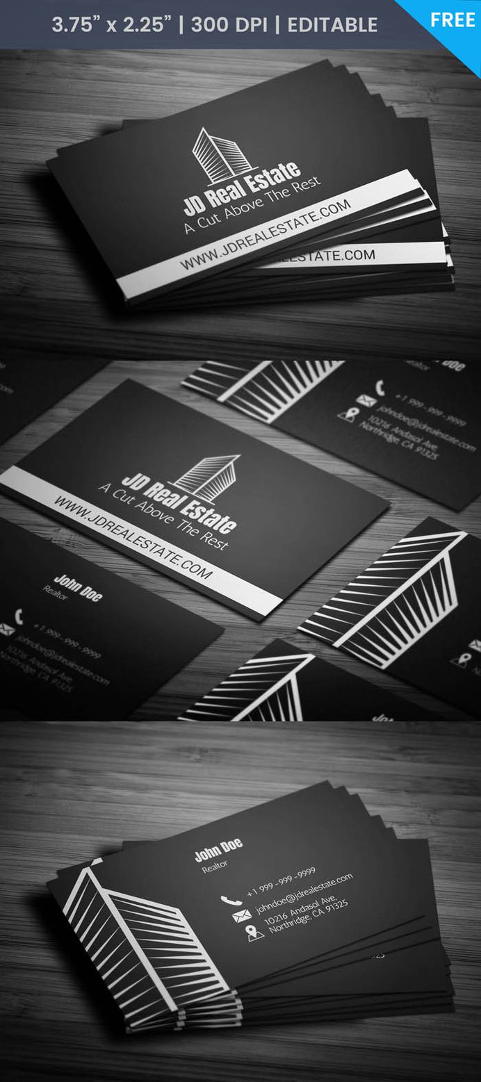 Free Realty Business Card Template