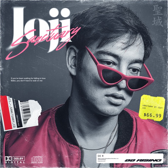 CD Cover for Joji's Single, SANCTUARY