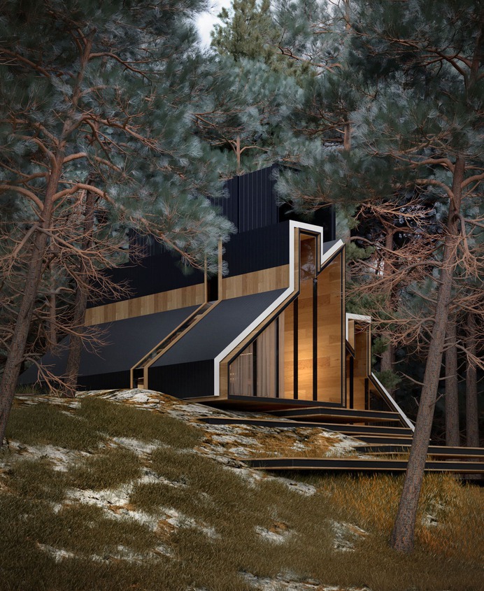 York House, an Architectural Masterpiece in the Woods – Fubiz Media