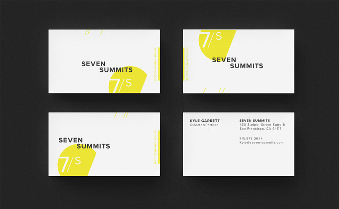 Seven Summits #film #business #branding #identity #stationery