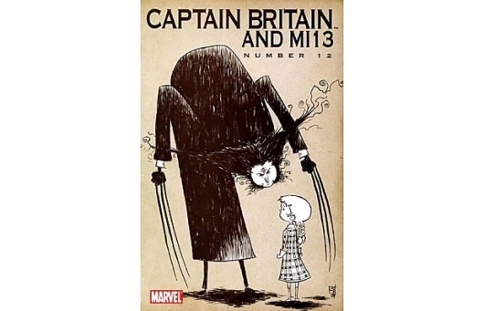The 50 Best Comic Book Covers of 2009 | Complex.com #britain #book #captain #wolverine #comic #gorey #marvel #edward