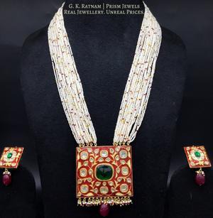 Pendant Set - gold diamond polki kundan meena jadau jewellery