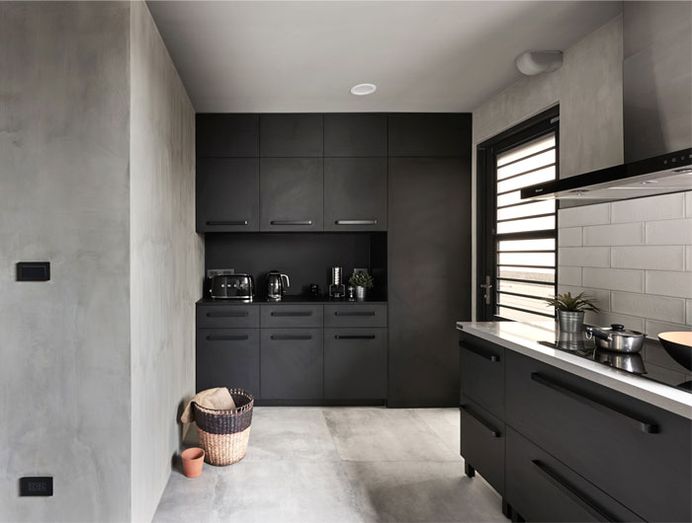 Industrial Decor and Japanese Lifestyle Interplay in Apartment by HAO Design - InteriorZine
