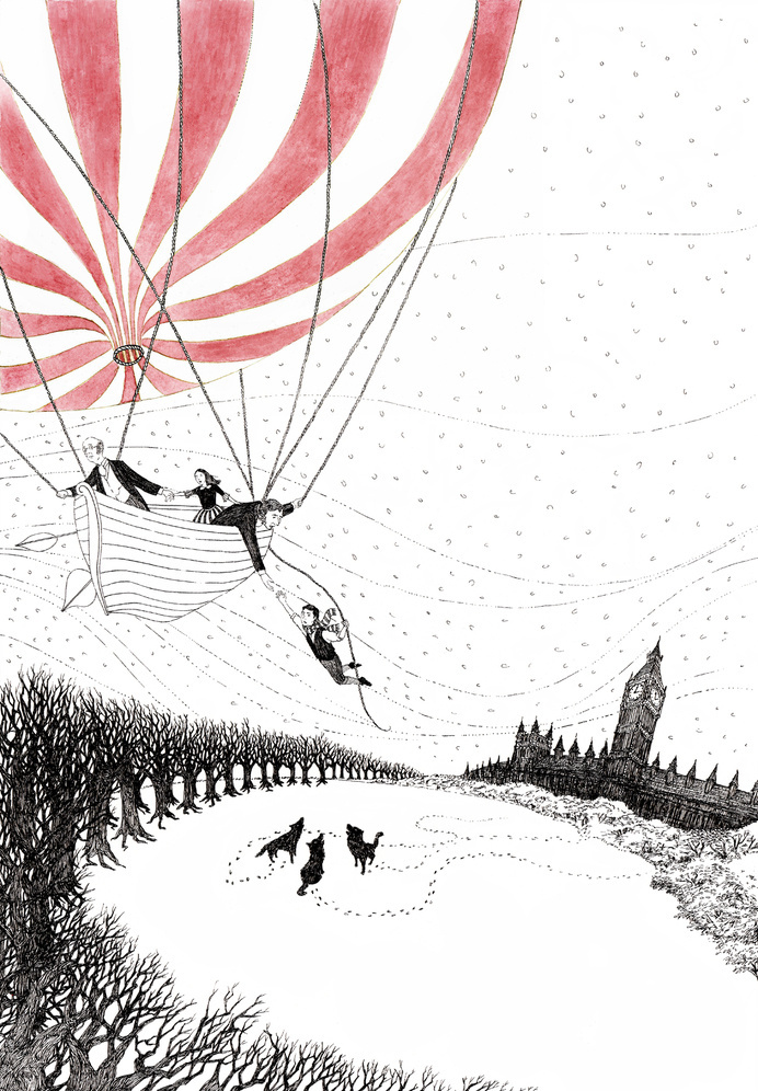 Rohan Daniel Eason - #balloon #illustration #flight