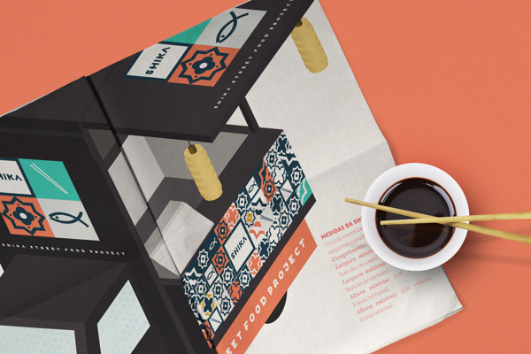 SHIKA Street Food Project on Behance #project #japanese #design #maan #food #street #cuisine #shika
