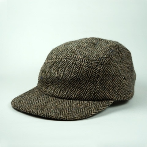 Fairends — Tweed Camp Cap Adult #fashion #cap #tweed