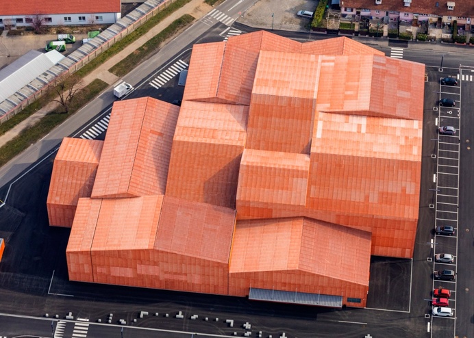 Forum of Saint Louis by Manuelle Gautrand Architecture in Alsace, France