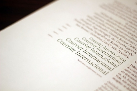Especimen Tipografico on the Behance Network #editorial #typography