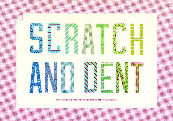 Scratch #print #color #poster #music #sale
