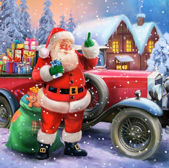 christmas paint by number & step by step easy christmas paintings #painting