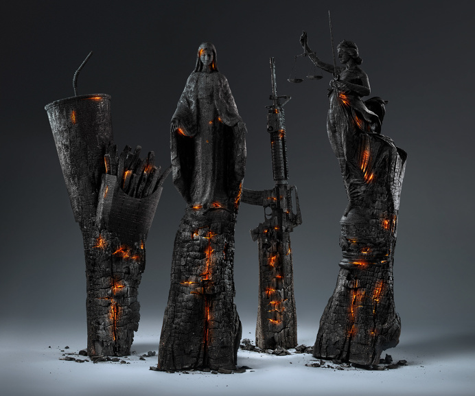 Mike Campau: DESconSTRUCTION OF AMERICA