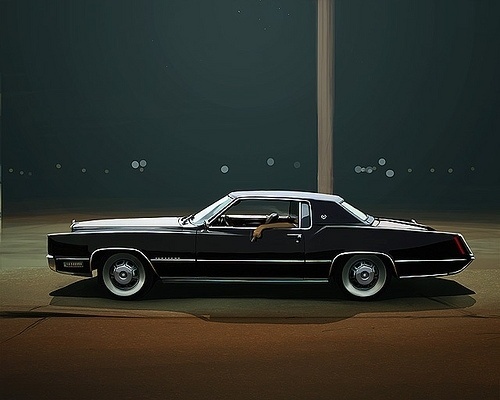 short-change | Flickr - Photo Sharing! #lowrider #night #illustration #car #chill