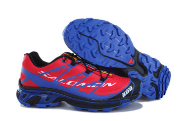 Salomon S-LAB XT5 Pink Blue Running Shoe #shoes