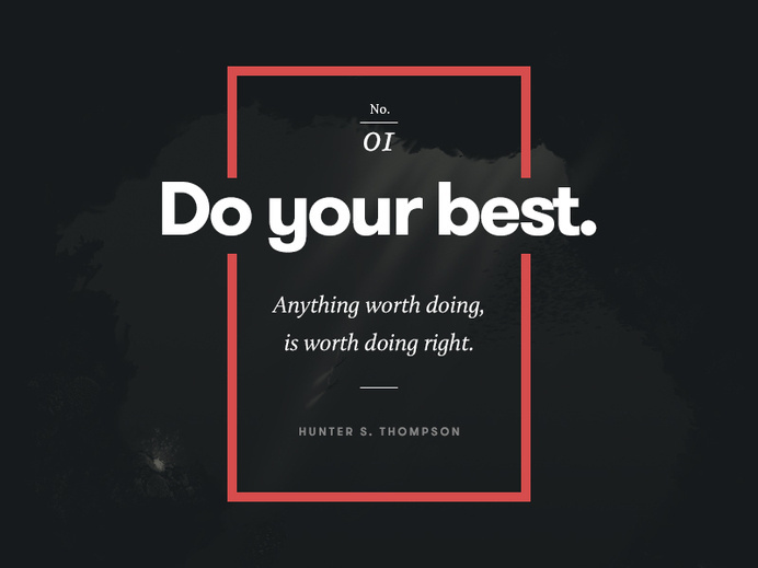 Filip Slováček #quote #border #image #typography