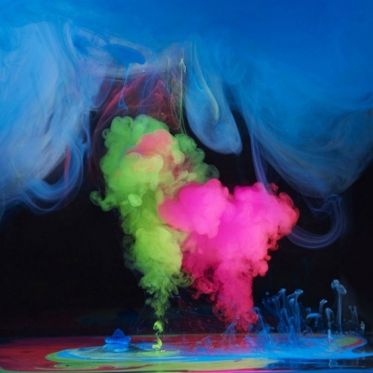 Aqueous Electreau | The Design Ark #electreau #ink #photography #aqueous #colour #underwater