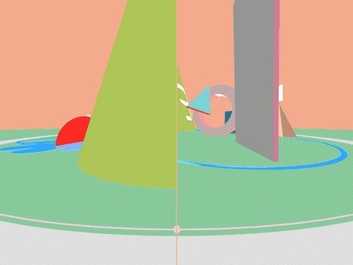 The Far Left | Tymote #animated #geometric #tokyo #colorful #gif