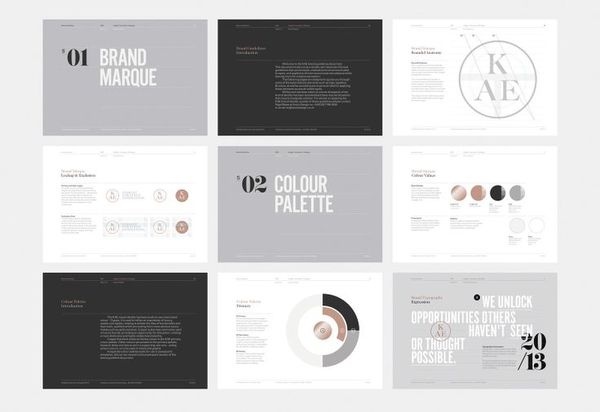 KAE Brand Identity #brand #identity #kae