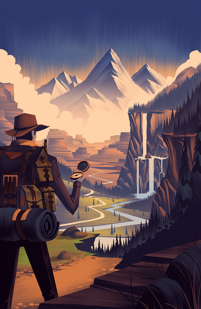 2014 LabelExpo Americas Brian Edward Miller #miller #adventure #illustration #brian #edward