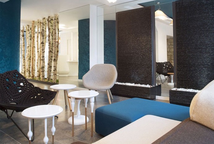 Colorful and Trendy Parisian Hotel Decor