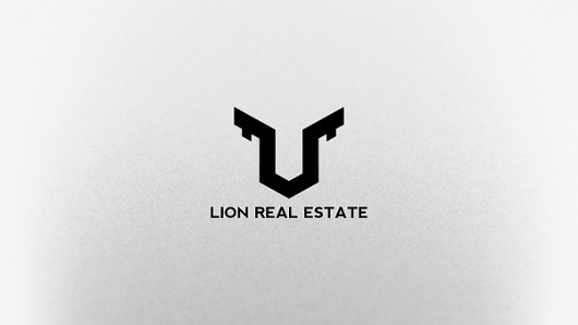 LION REAL ESTATE on the Behance Network #lion #prishtina #real #berin #logo #estate #kosova